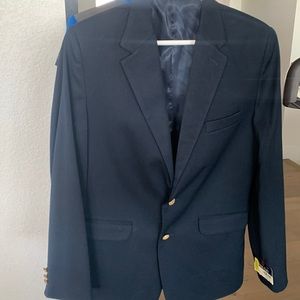 Class Club Navy Blue Blazer Boys 20 Regular NEW WITH TAGS